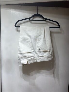 St. John's Bay White Denim Jean Shorts